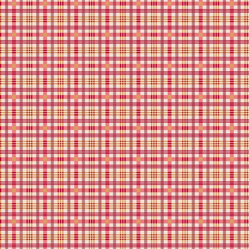 Farmers Daughter Tea Rose Plaid
