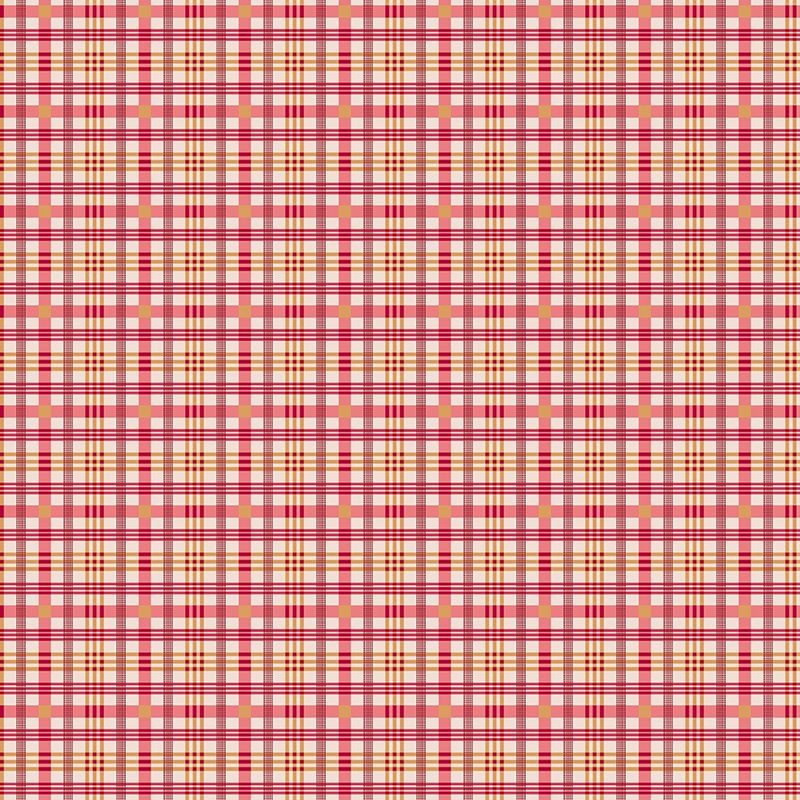 Farmers Daughter Tea Rose Plaid