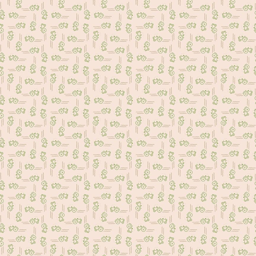 Farmer's Daughter Thyme Tractors Background