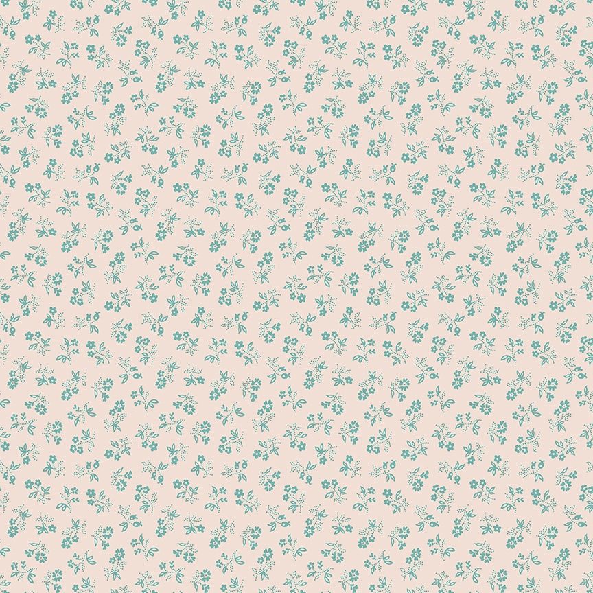 Farmers Daughter Raindrop Feedsack Background