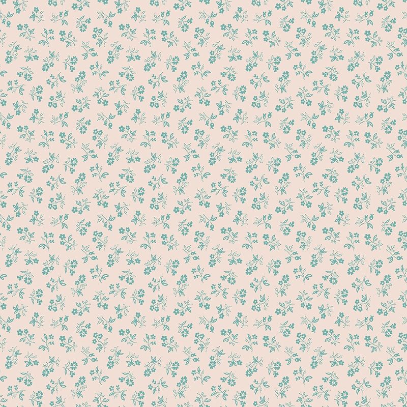 Farmers Daughter Raindrop Feedsack Background