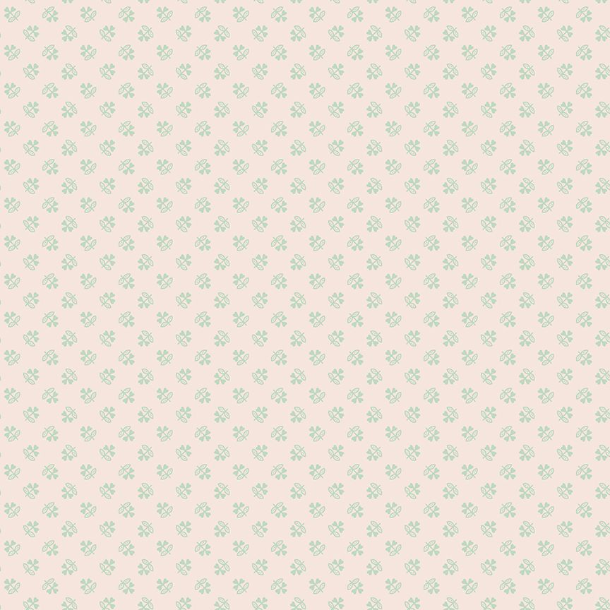 Farmers Daughter Sage Clover Background