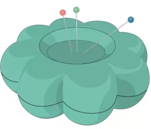 Magnetisch Spelden Kussen