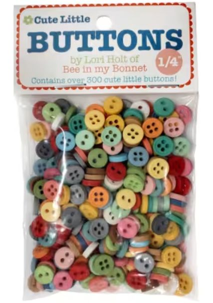 Cute Little Buttons 1/4 inch