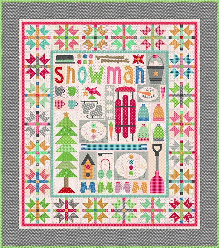 Sew Simple Shapes Let's Make a Snowman