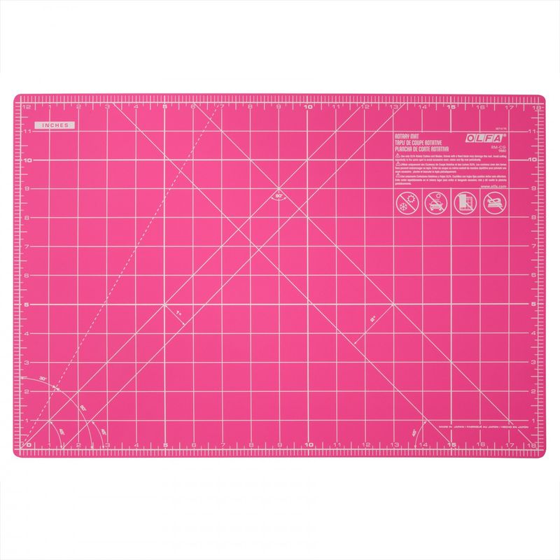 Olfa snijmat 45x30cm Roze