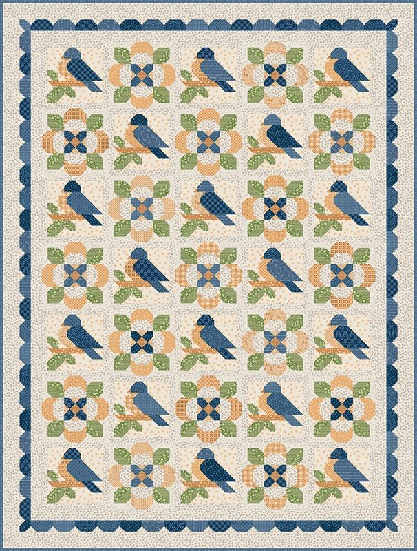 Birdsong Quilt Kit - Reservering