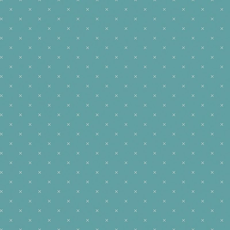 Bee Cross Stitch - C745 - Riley Teal