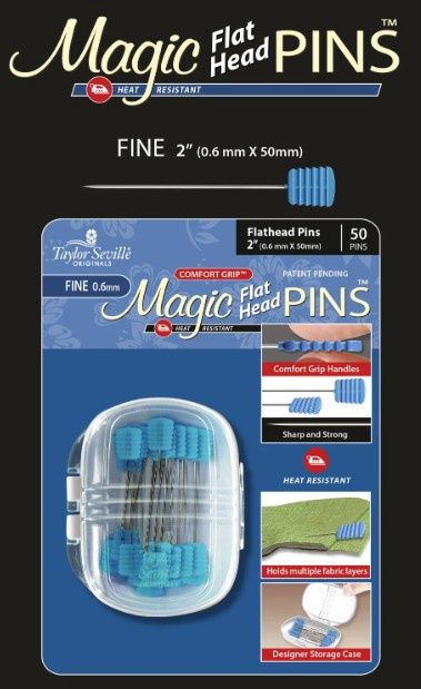 Magic Pins - Flathead - Fine - 0.6 mm