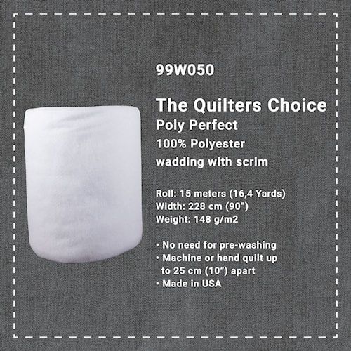 Poly Perfect - tussenvulling per 10 cm