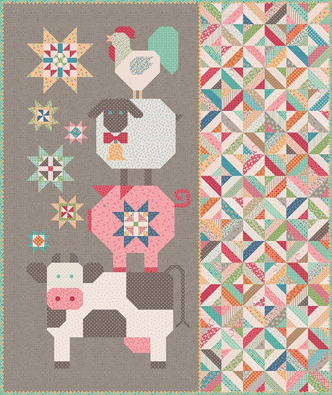 Farmyard Friends Quiltkit