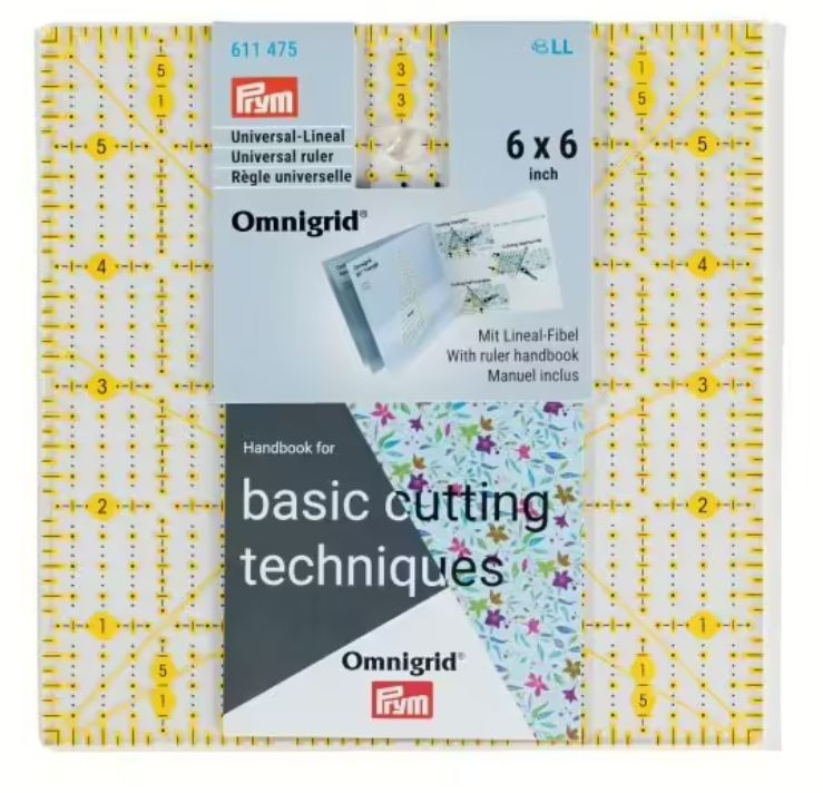 Omnigrid liniaal 6x6 inch