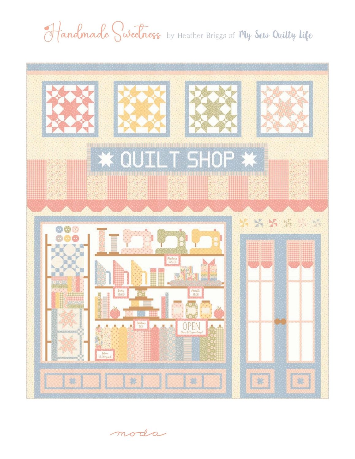 Reservering - Quilt Shop - Blok van de Maand