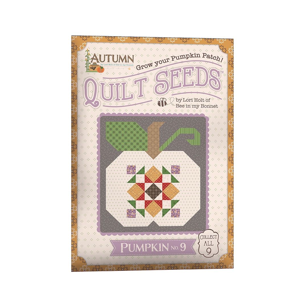 Quilt Seeds Pumpkin No 9