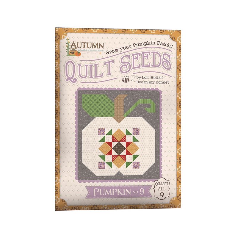 Quilt Seeds Pumpkin No 9