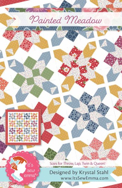 Painted Meadow - Quiltpatroon
