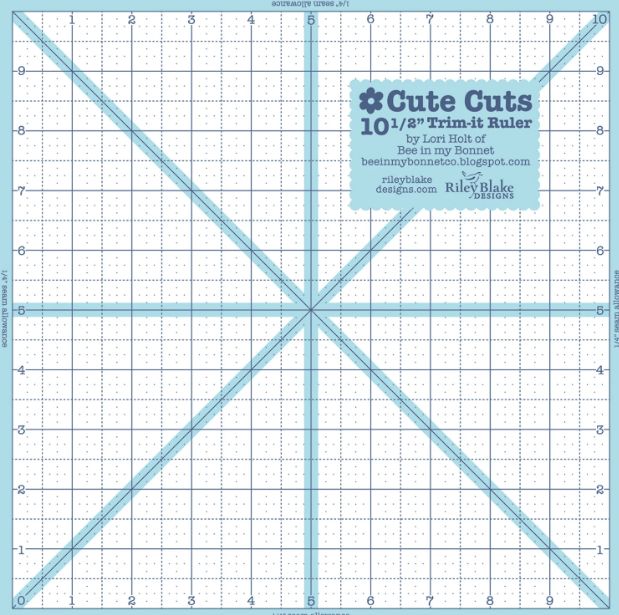 Trim it Ruler - 10,5 inch