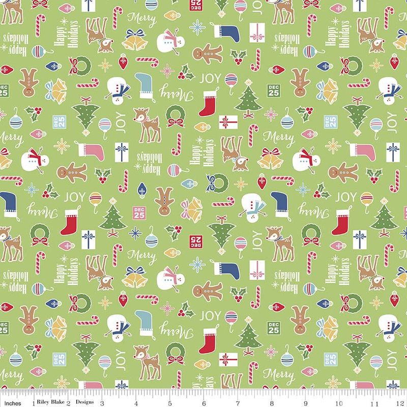 Cozy Christmas - C5360 - Green