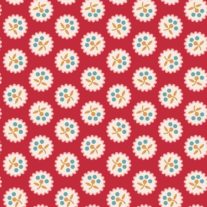 Americana - WB16103- Berry - per 10 cm