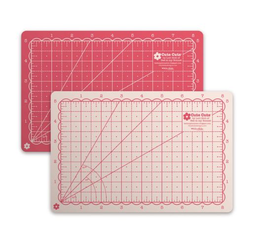 Cute Cuts Cutting Mat - Tea Rose &amp; Latte