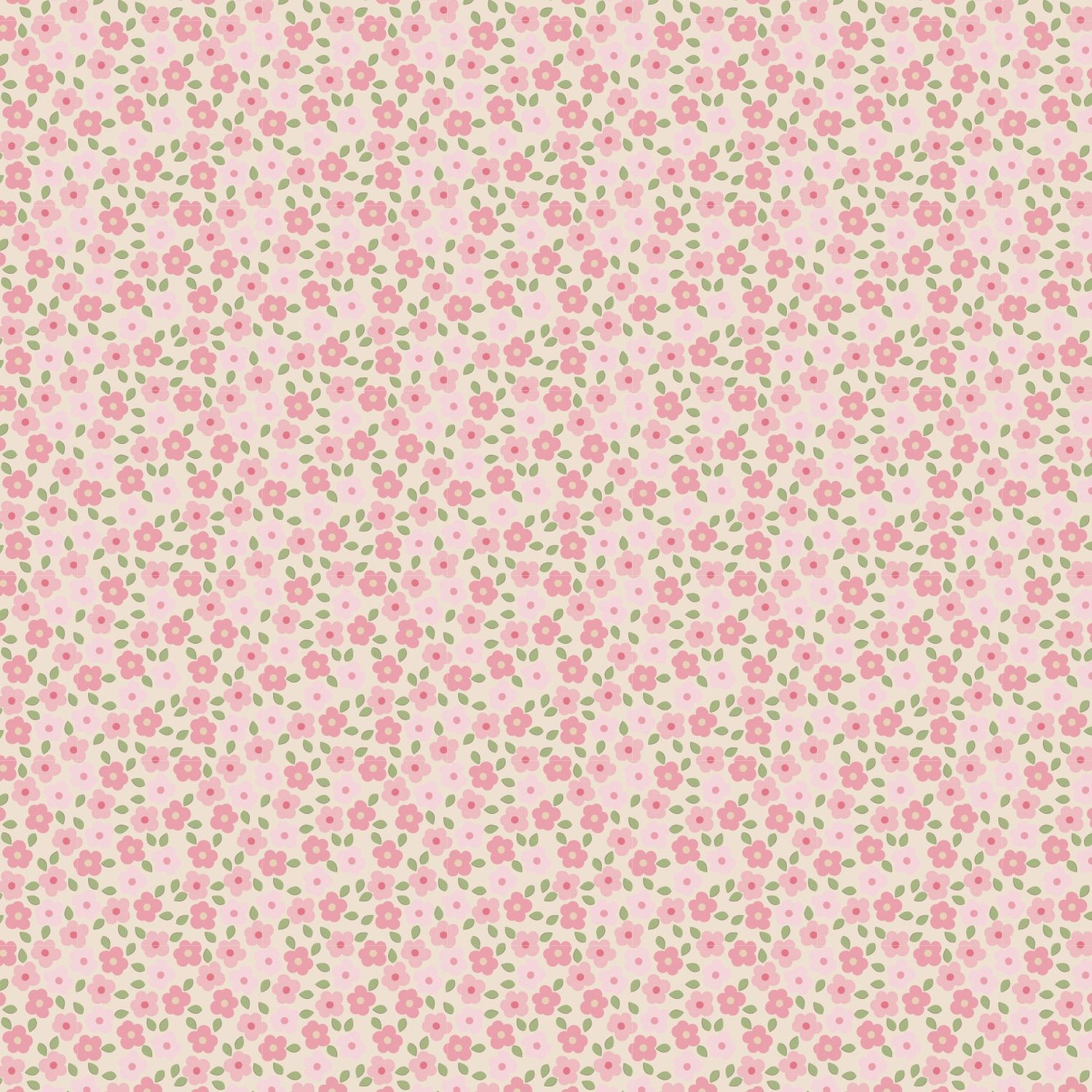 Molly &amp; May - Ditsy Floral Cream