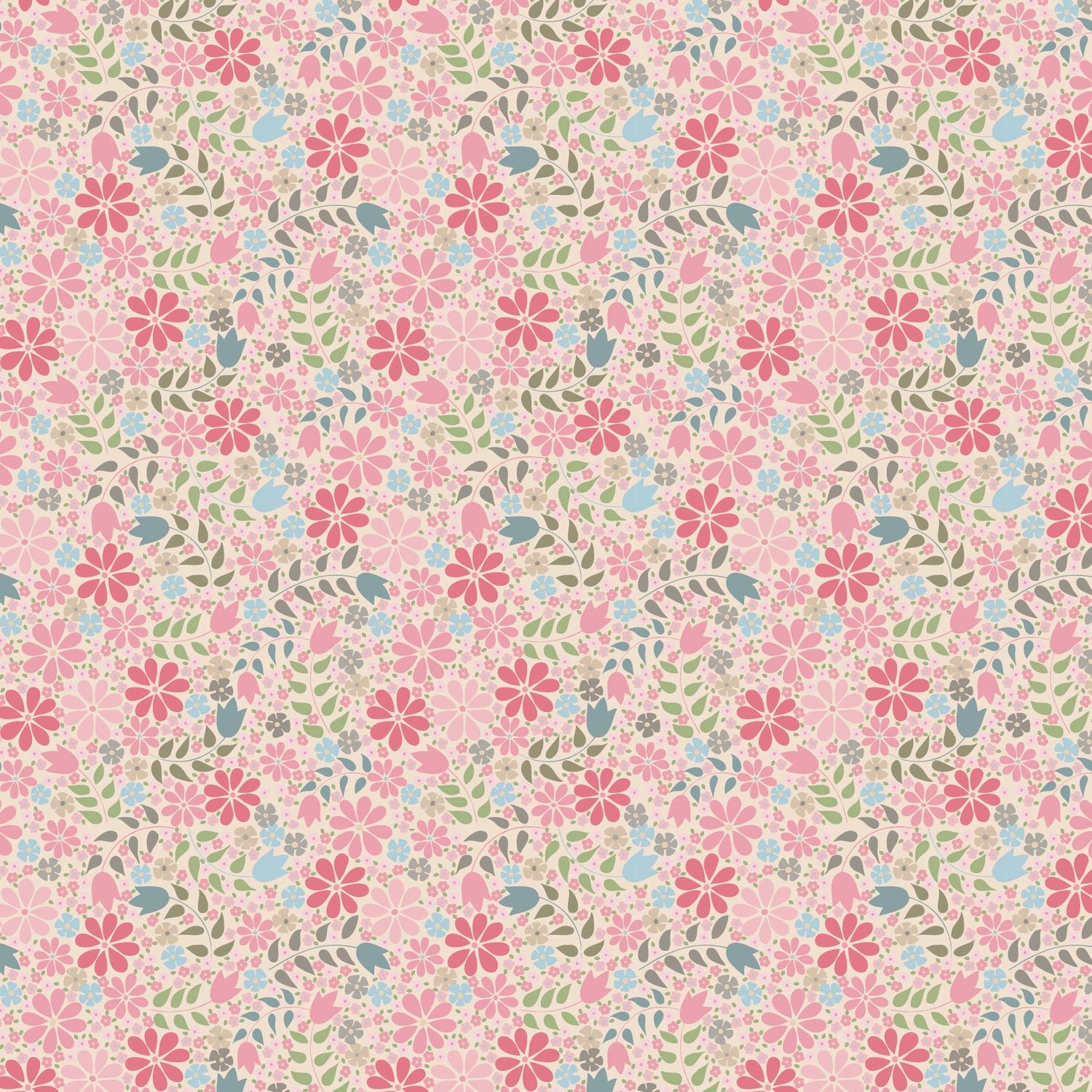 Molly &amp; May - dubbelbrede stof - per 10 cm