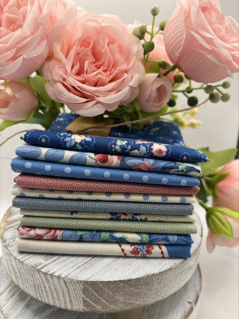 Tilda Blue&amp; Pink -  fat eight bundel