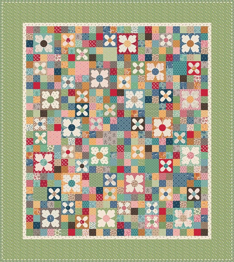 Gathering Wildflowers Quiltkit - Reservering