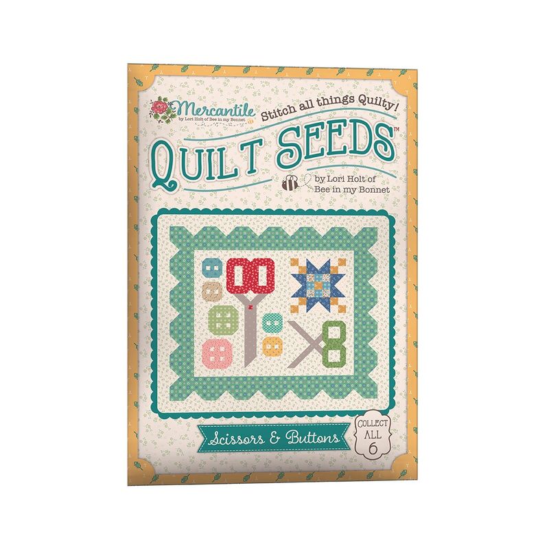 Quilt Seeds - Scissors &amp; Buttons