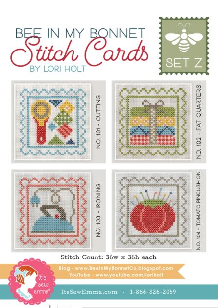 Stitch Cards - Set Z