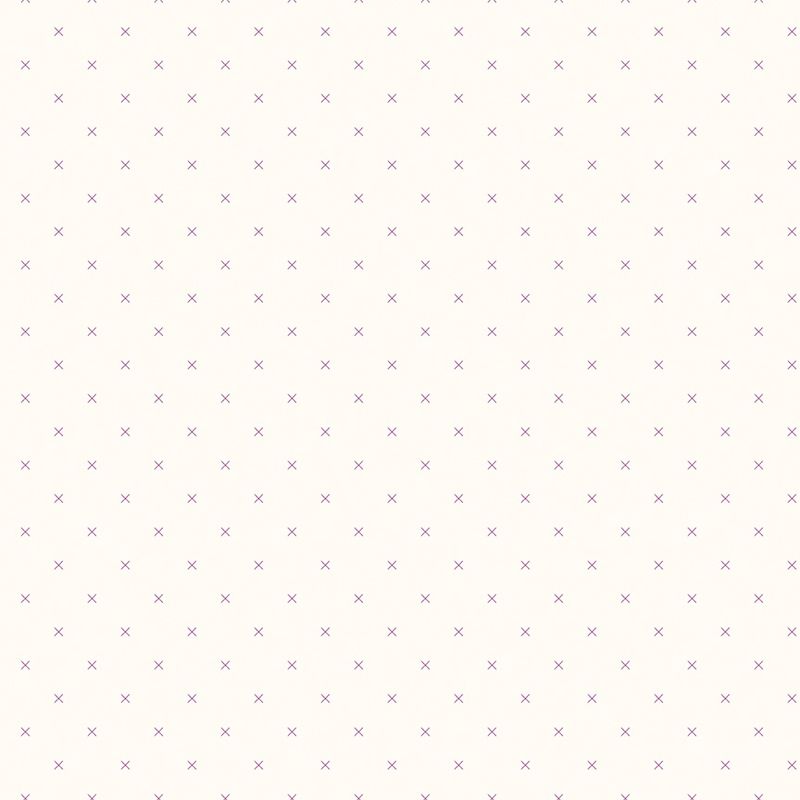 Coupon - Bee Cross Stitch Plum - 50 cm