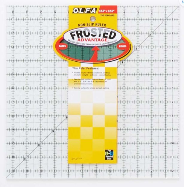 Non Slip Ruler - 12,5 inch