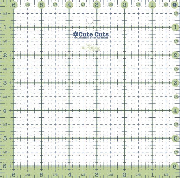 Cute Cuts Liniaal - 6,5" x 6,5"