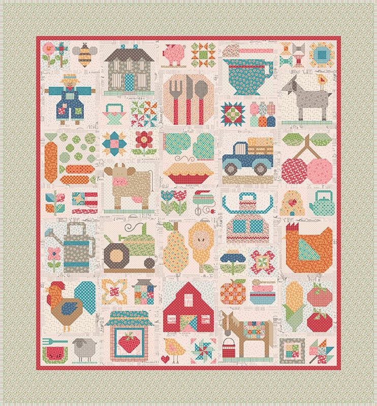 Farm Fresh Quiltkit - iets beschadigde doos