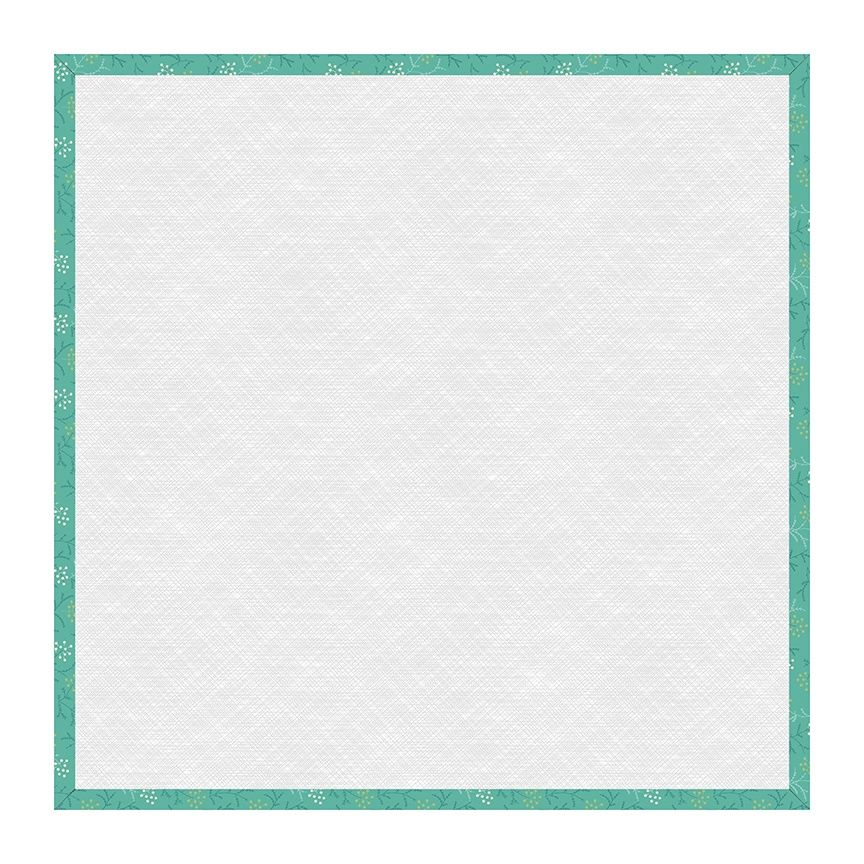 Baked with Love - Designboard - 18"x 18" -Sea Glass