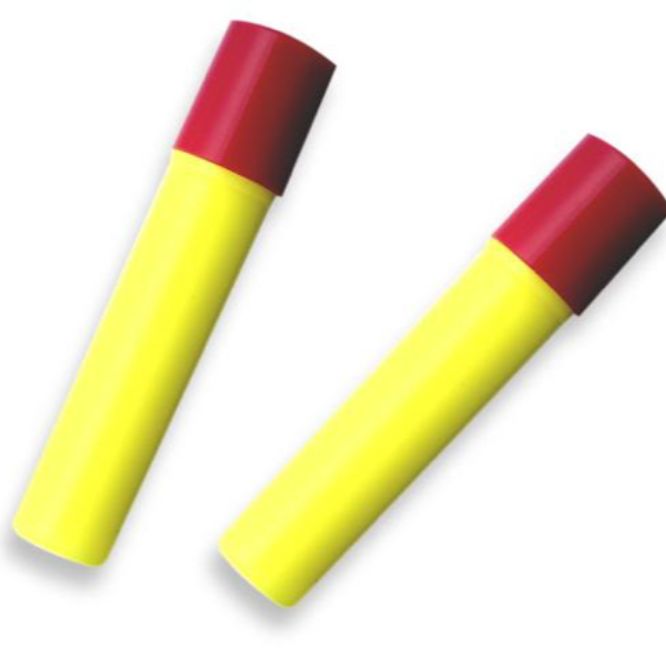 Navulling Lijmpen - Geel - 2 stuks