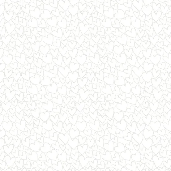 Essentials -Heart White - #1909W1