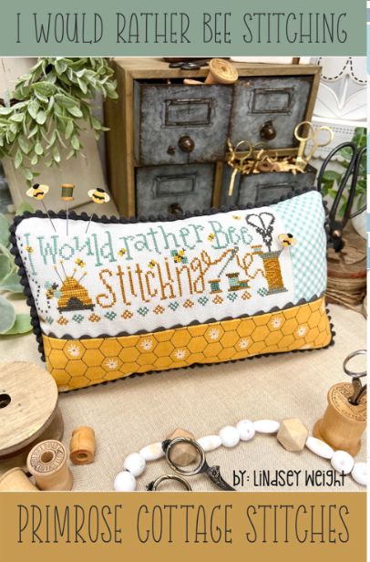 Borduurpatroon - I Would Rather Be Stitching