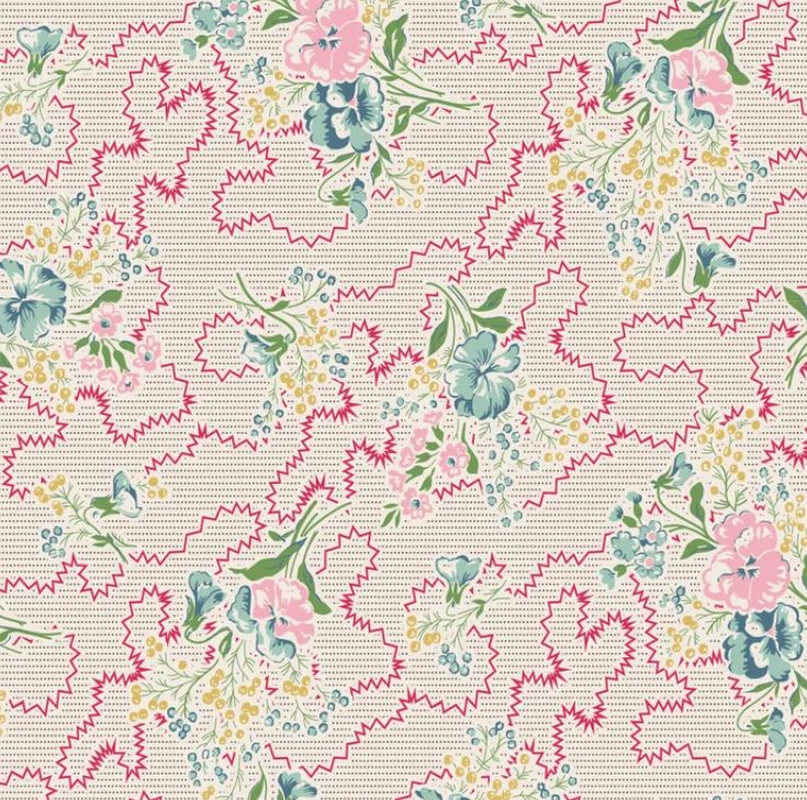 Darling Buds of May - Dubbelbreed - per 10 cm