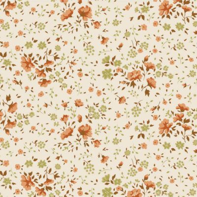 Ellie Ginger / Olive - Dubbelbreed - per 10 cm