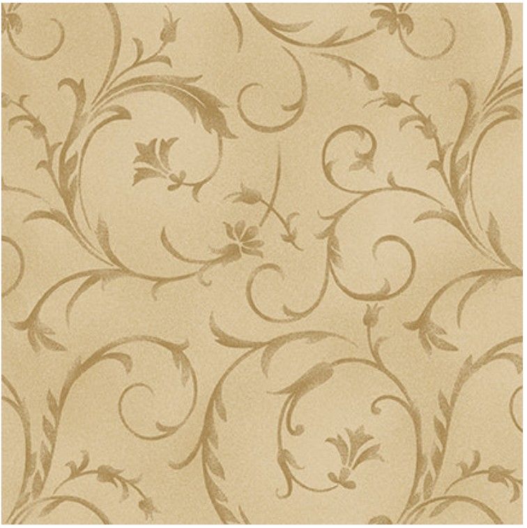 Coupon - Beautiful Backing - dubbel breed -  1 meter