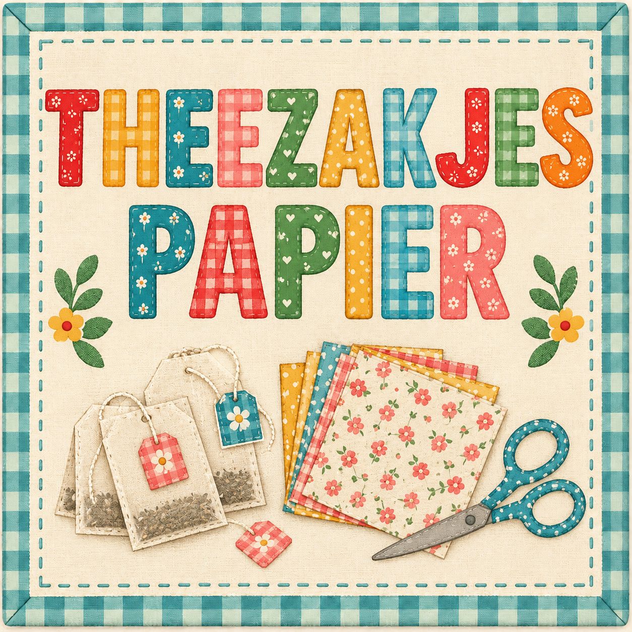 Theezakjes papier - 1 meter