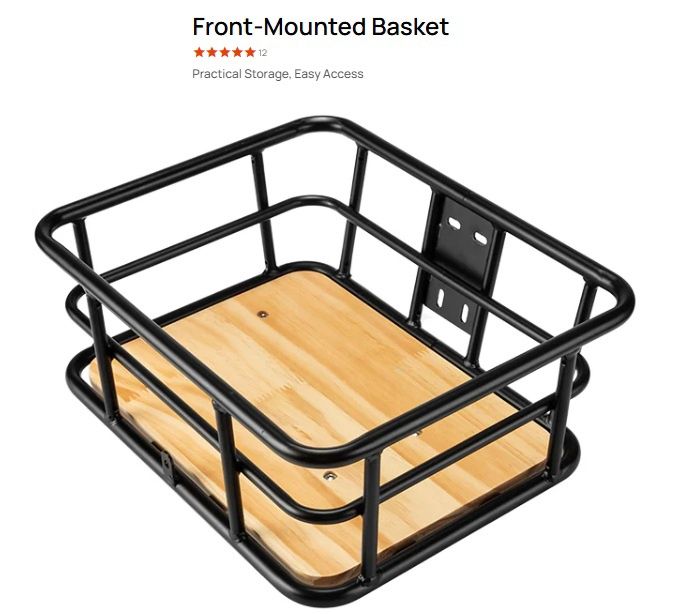Front Mount Basket