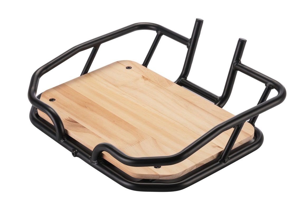 Front Mount Basket Tarmac / Flint