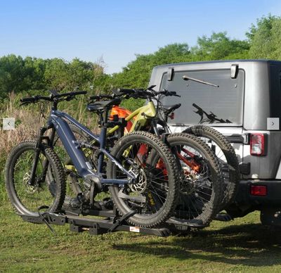 CRAVOT Cyber Rack S3 Hitch Bike Rack, 2’’ Receiver, 300 LBS Capacity