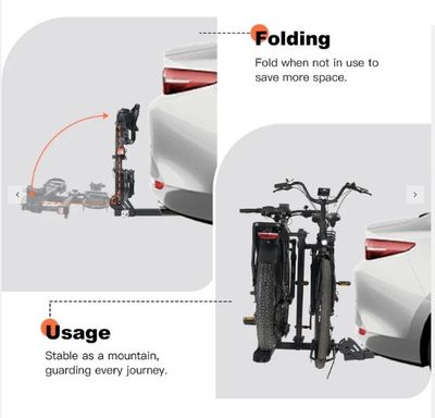 CRAVOT CyberRack E2 (25) Hitch Bike Rack