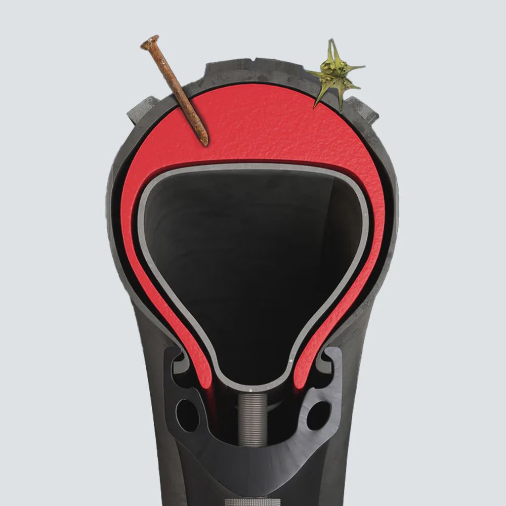 Tannus Armour Tire Liner with Tube, Size: 20" X 1.75" - 1.95" (406x47-50)