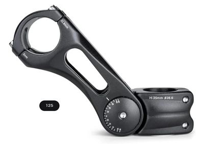Bicycle Stem -75 + 50 Degree Adjustable Bike Bicycle Stem