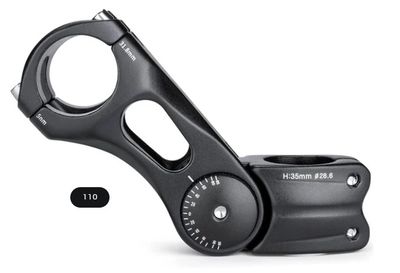 Bicycle Stem -75 + 50 Degree Adjustable Bike Bicycle Stem