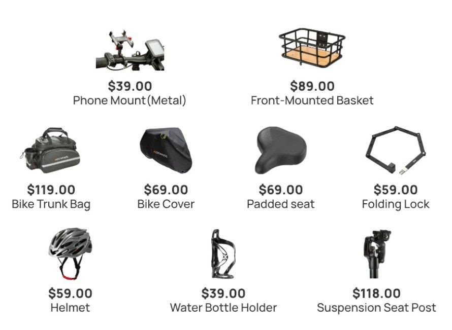 Deluxe Accessory Pack (Commuter)(MW)